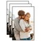 Americanflat Front Loading Picture Frame Set - Set of 3 - Multi Picture Frames - Perfect for Photos and Wall Decor - Shatter Resistant Glass - Hanging Hardware with Snap-Out Easel